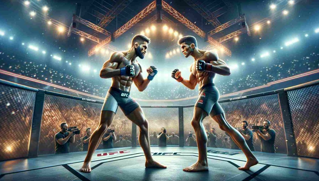 A UFC fighter